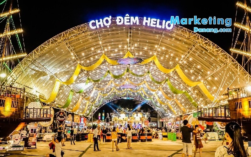 Chợ đêm Helio Đà Nẵng – Thiên đường mua sắm, ăn uống